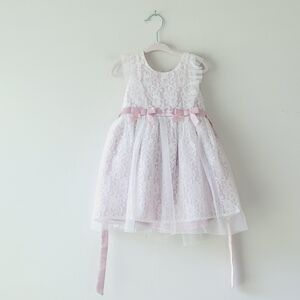Biscotti Baby formal laced‎ sleeveless dress for toddler size 18M